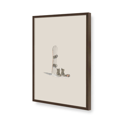 [Color:Belvinder Brown], Picture of art in a Belvinder Brown frame of the corner