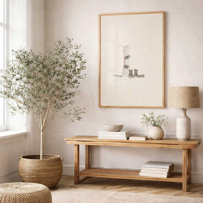 Picture of art in a room