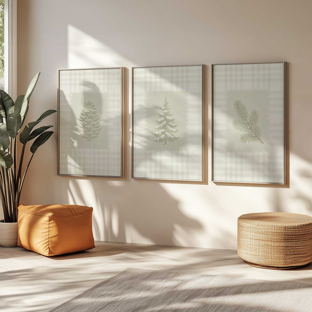 [Color:Opaque White], Picture of art in an Opaque White frame