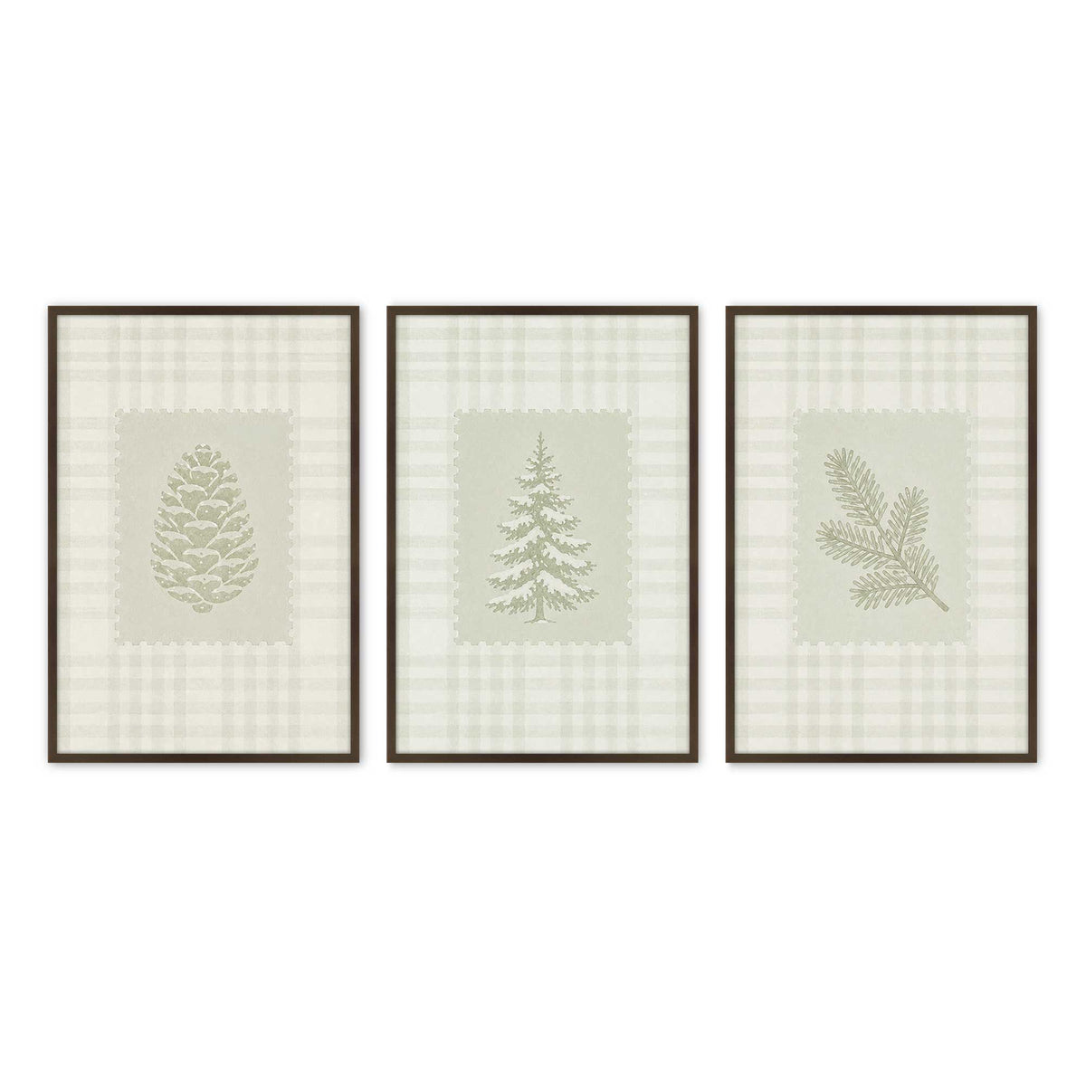[Color:Belvinder Brown], Picture of art in a Belvinder Brown frame