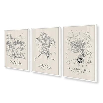[Color:Opaque White], Picture of art in an Opaque White frame at an angle