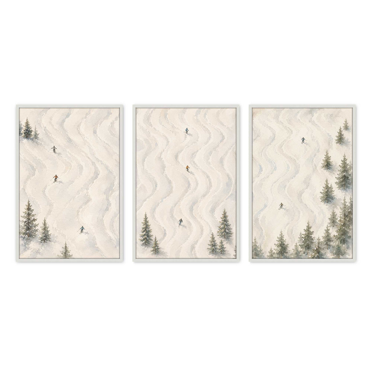 [Color:Opaque White], Picture of art in an Opaque White frame