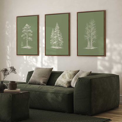 [Color:Walnut], Picture of art in a Walnut frame