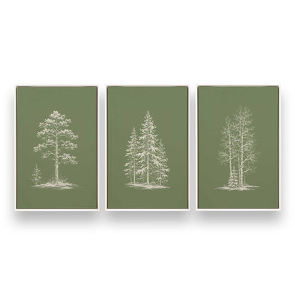 [Color:Opaque White], Picture of art in a White frame