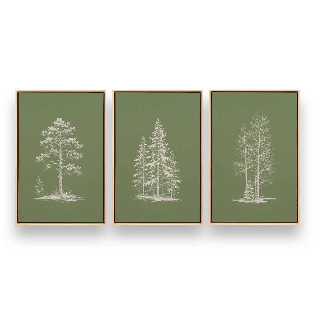 [Color:American Maple], Picture of art in an American Maple frame