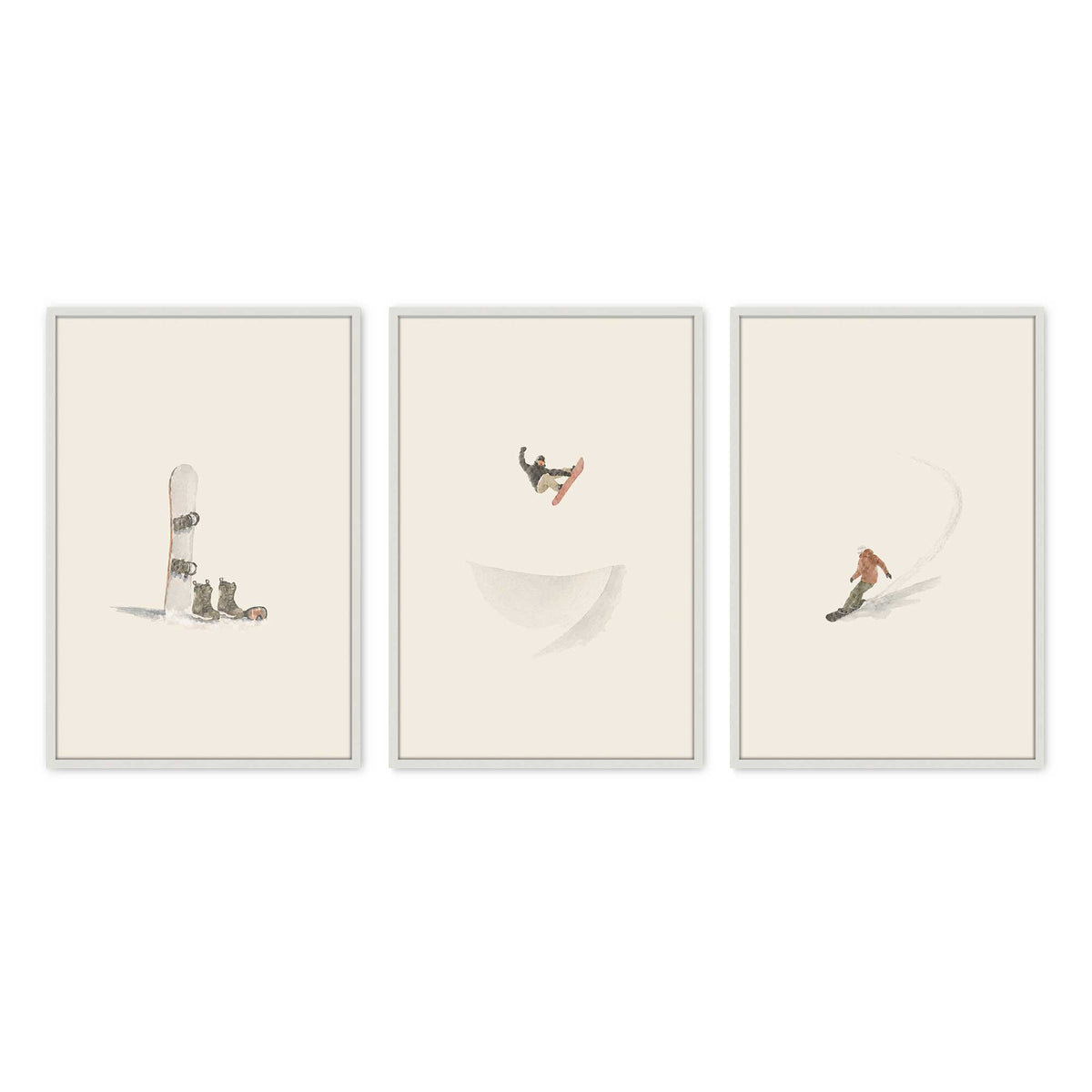 [Color:Opaque White], Picture of art in an Opaque White frame