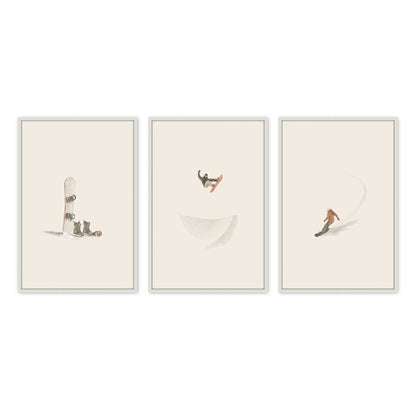 [Color:Opaque White], Picture of art in an Opaque White frame