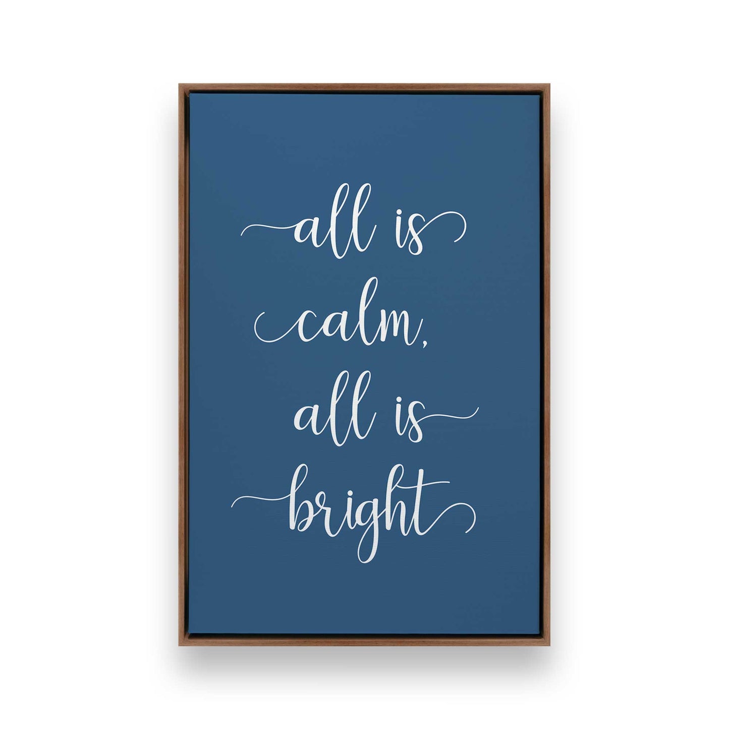 [Color:Walnut], Picture of art in a Walnut frame