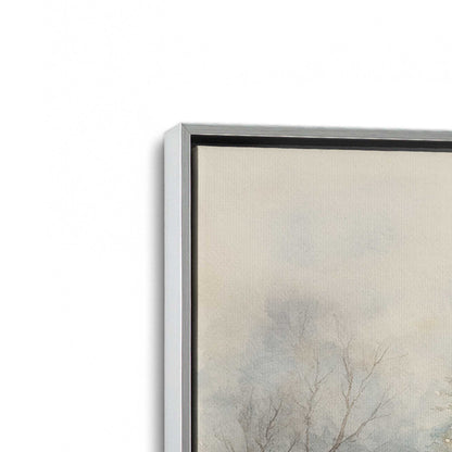 [Color:Polished Chrome], Picture of art in a Polished Chrome frame at an angle