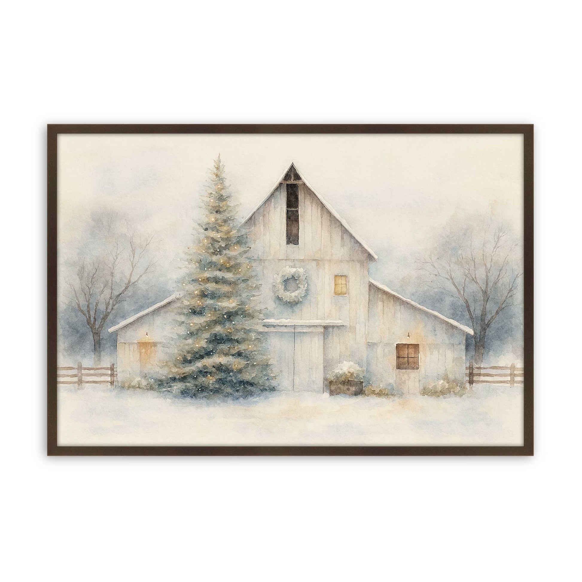 [Color:Belvinder Brown], Picture of art in a Belvinder Brown frame