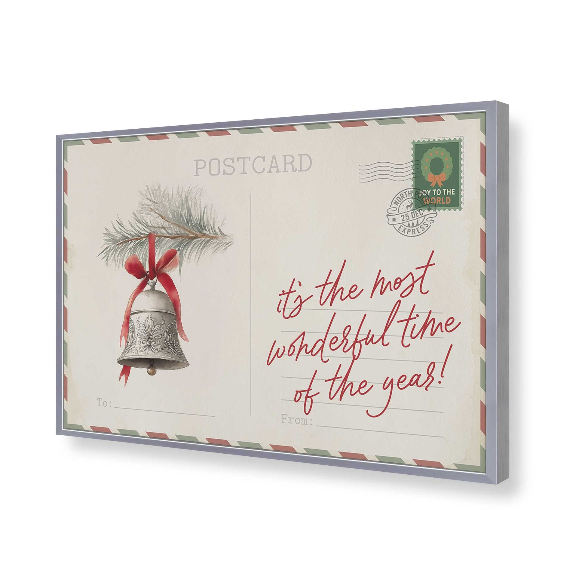 [Color:Polished Chrome], Picture of art in a Polished Chrome frame of the corner