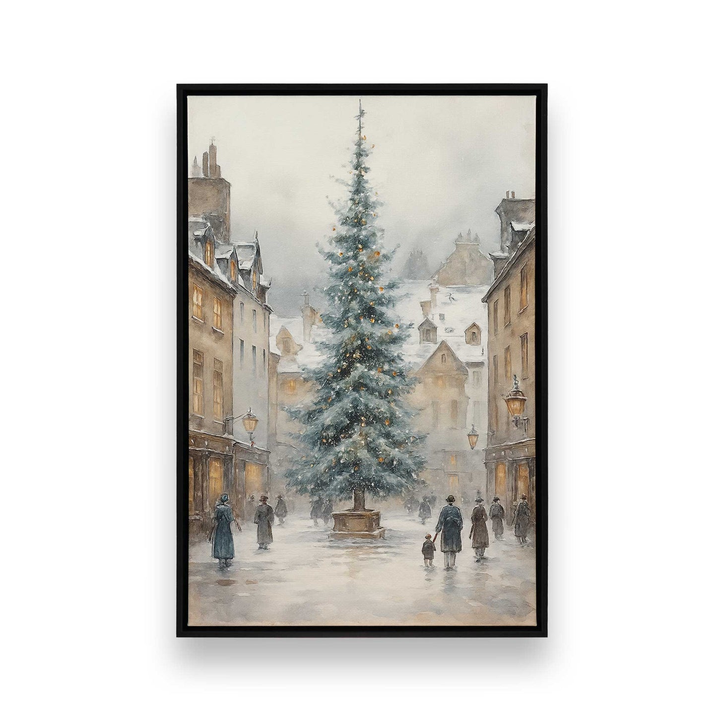 [Color:Satin Black], Picture of art in a Satin Black frame