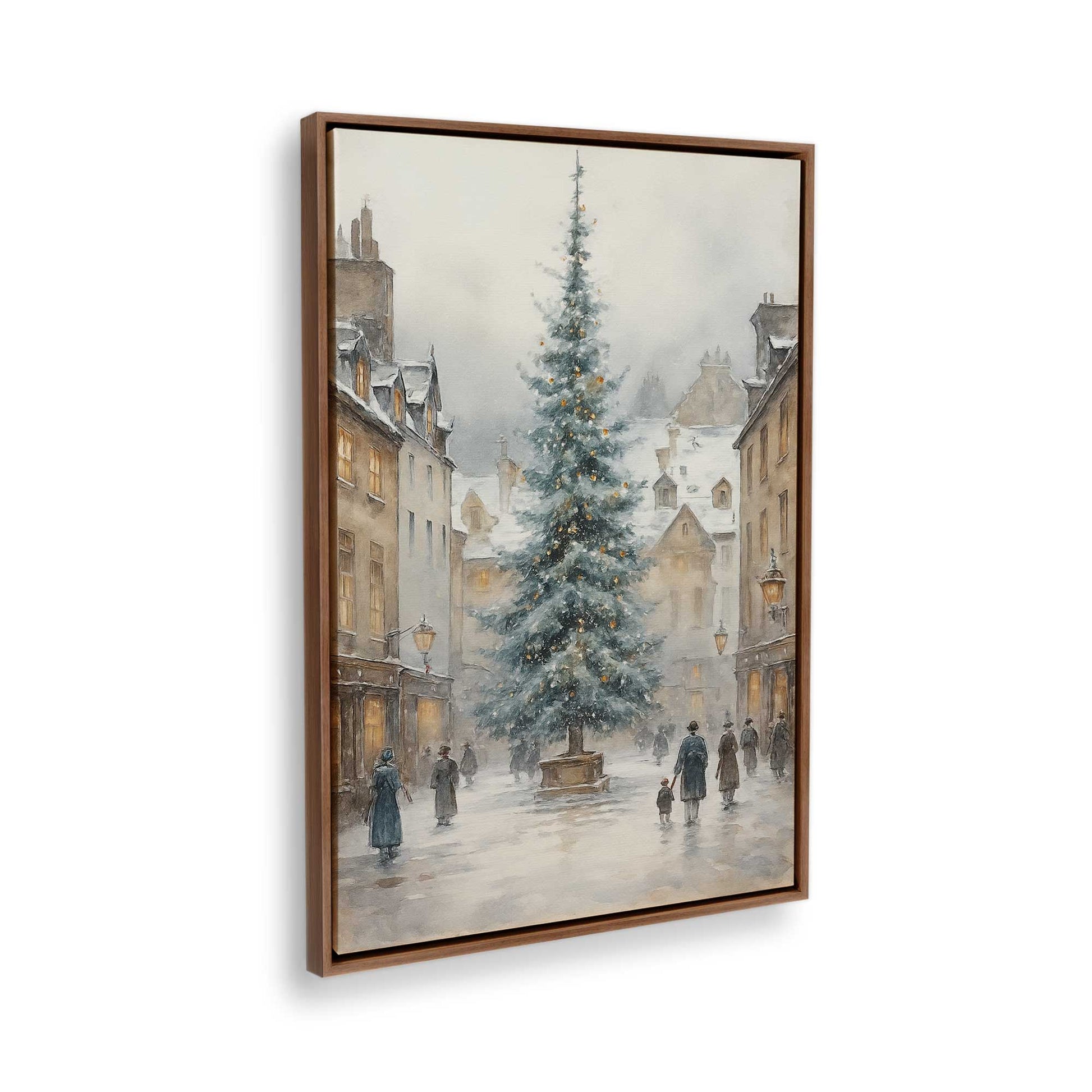 [Color:Walnut], Picture of the corner of the art