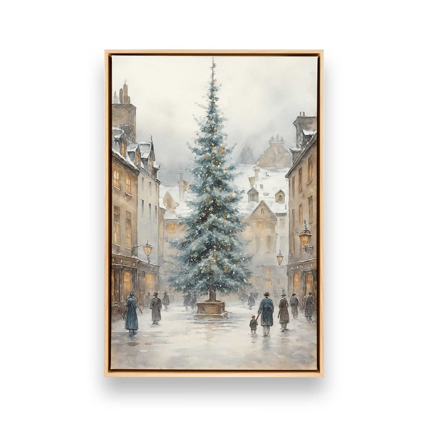 [Color:American Maple], Picture of art in a American Maple frame