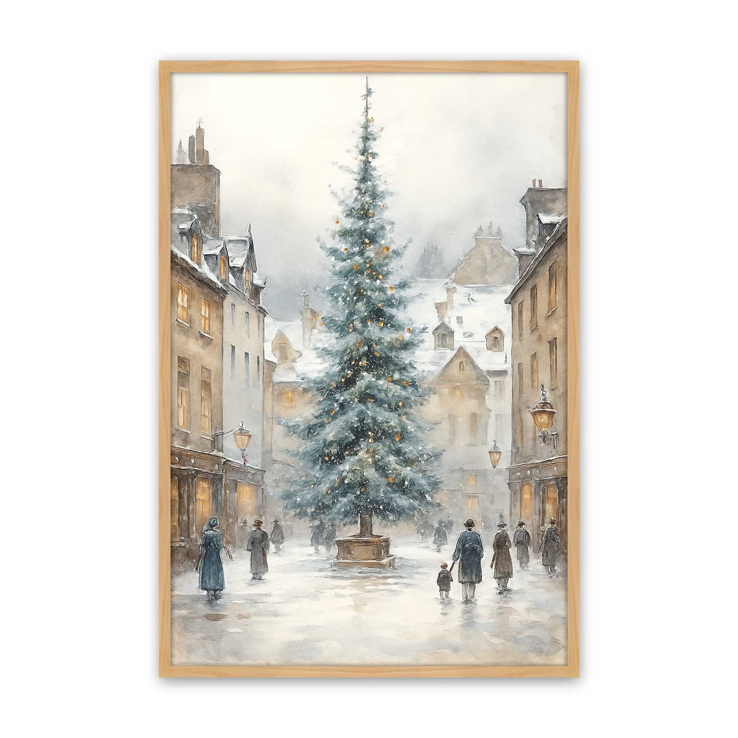 [Color:American Maple], Picture of art in a American Maple frame