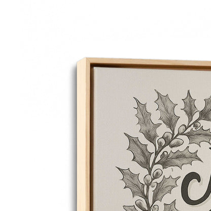 [Color:American Maple], Picture of art in a American Maple frame at an angle