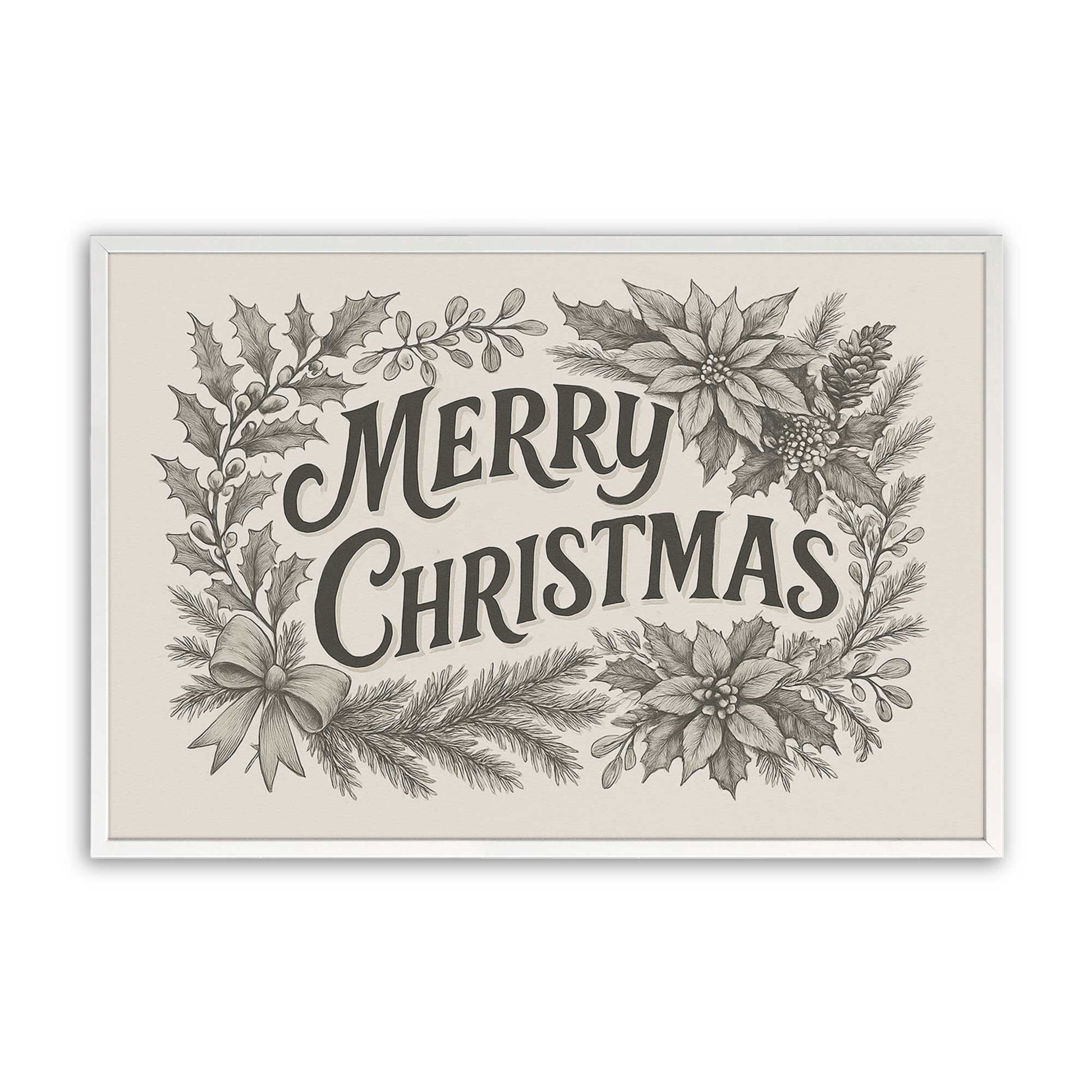 [Color:Opaque White], Picture of art in a Opaque White frame