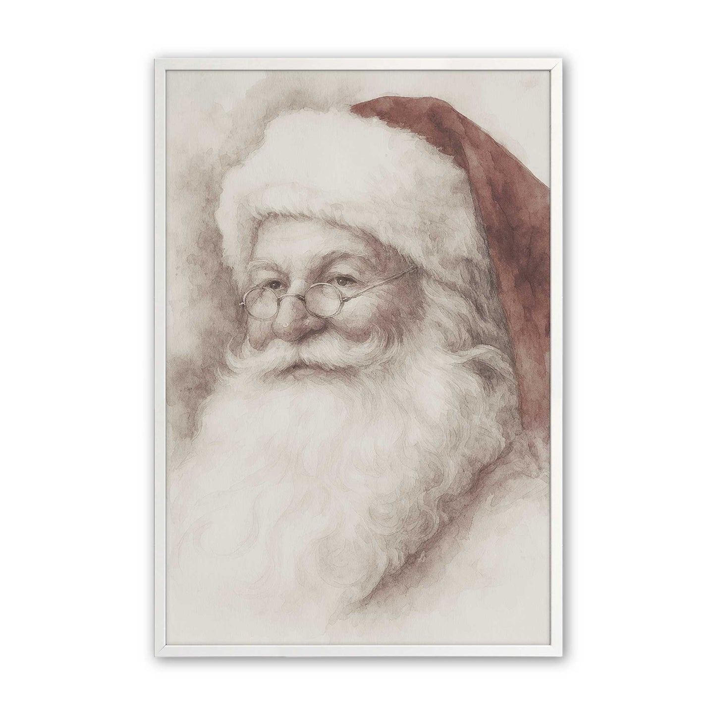 [Color:Opaque White], Picture of art in a Opaque White frame