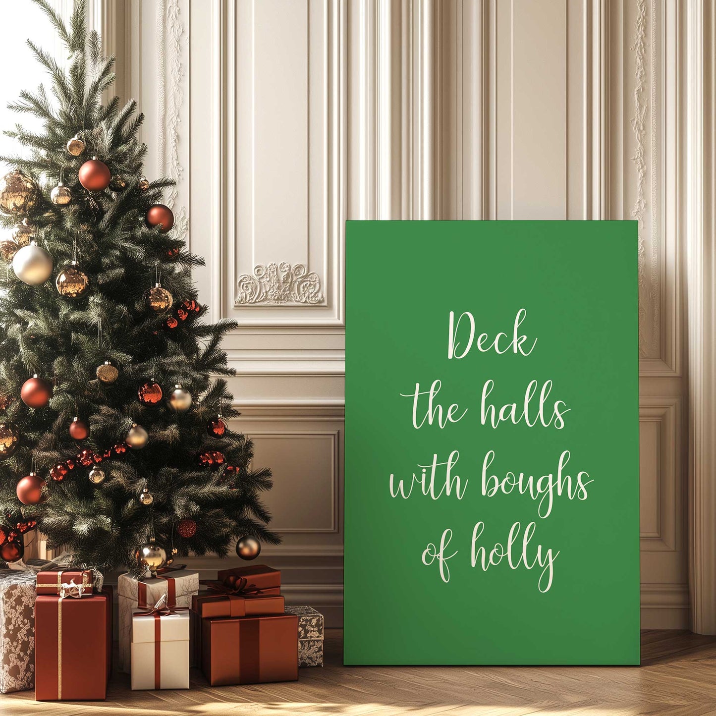 Picture of art in a room