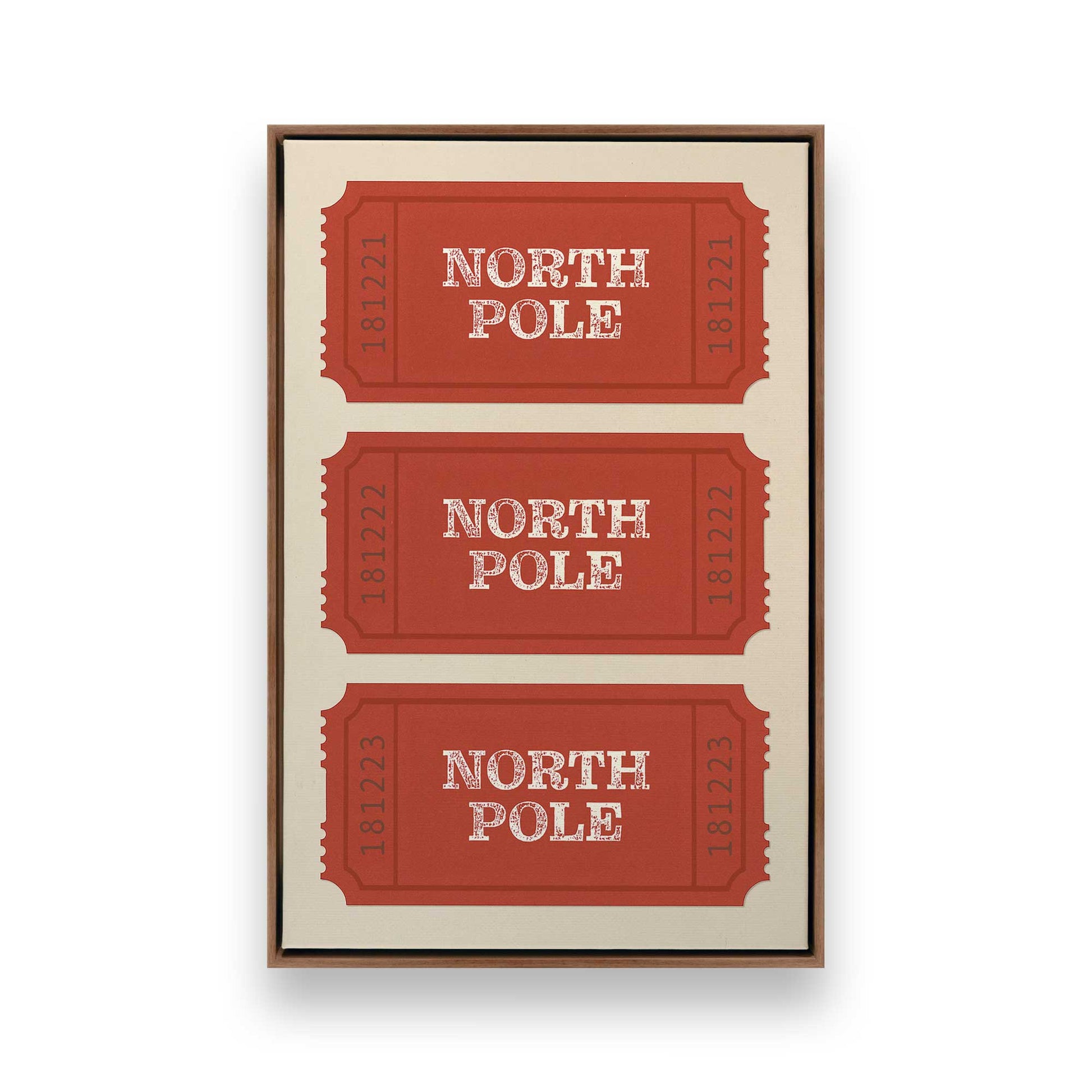 [Color:Walnut], Picture of art in a Walnut frame