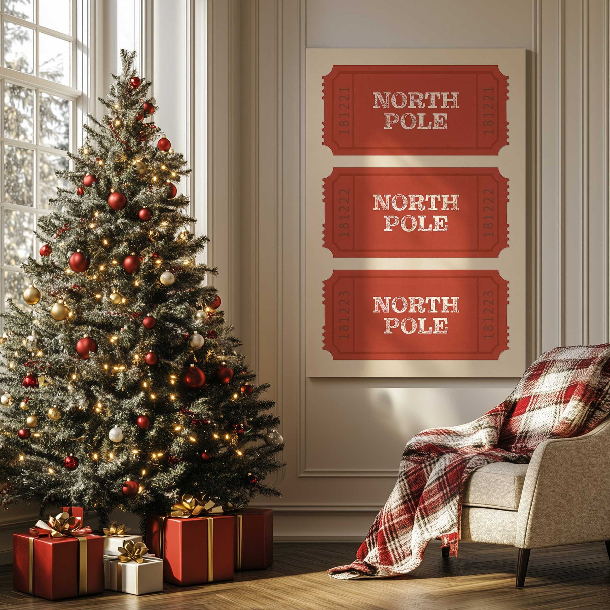 Picture of art in a room