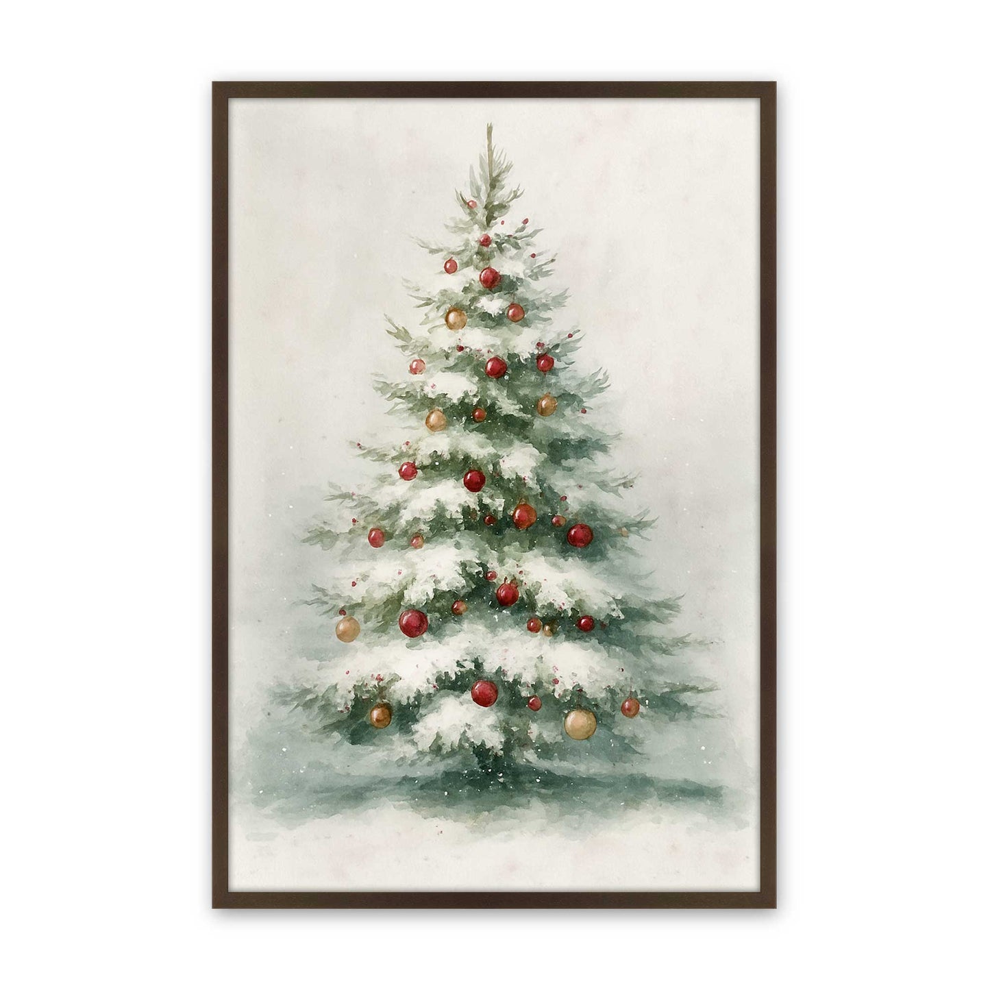 [Color:Brown], Picture of art in a Brown frame