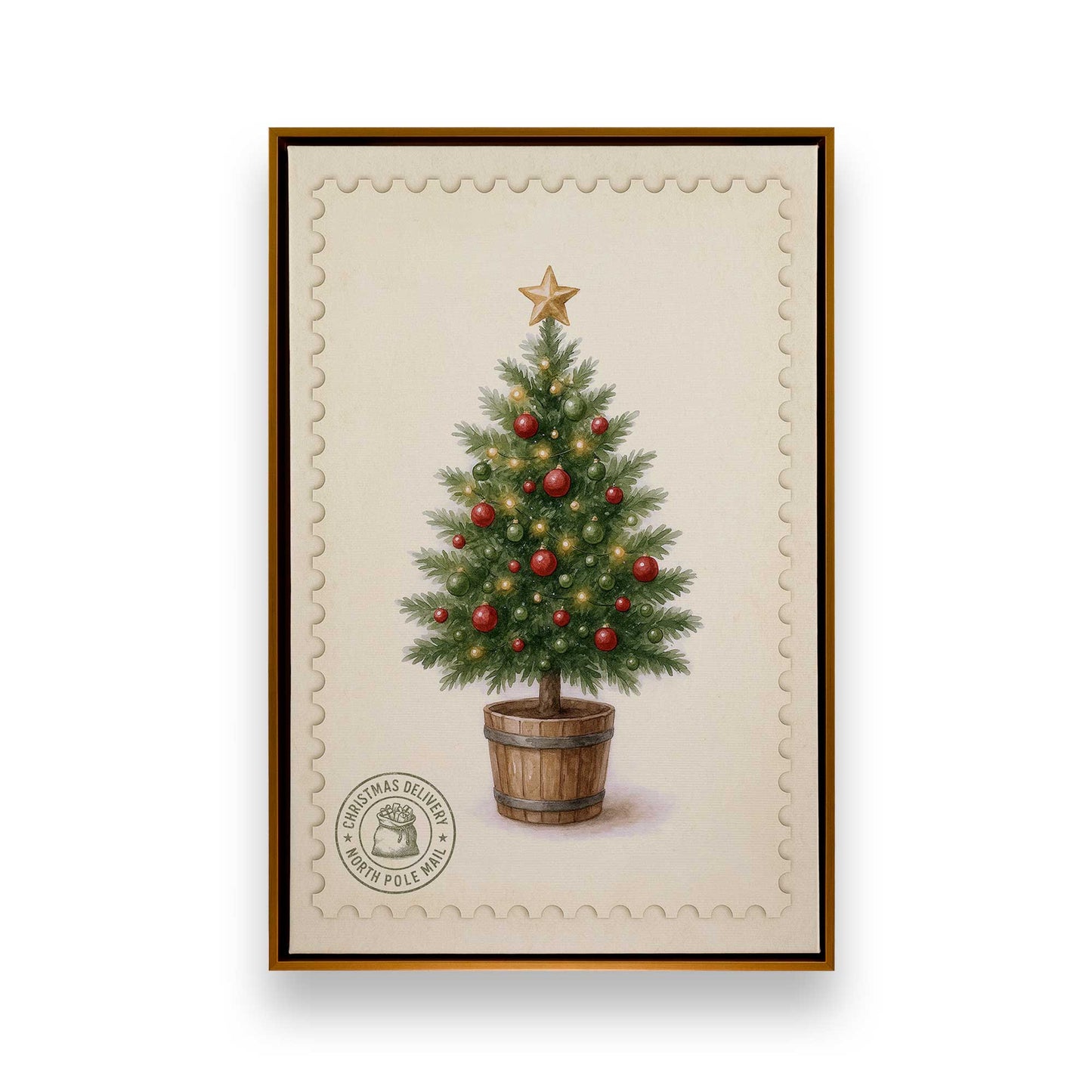 [Color:Polished Gold], Picture of art in a Polished Gold frame