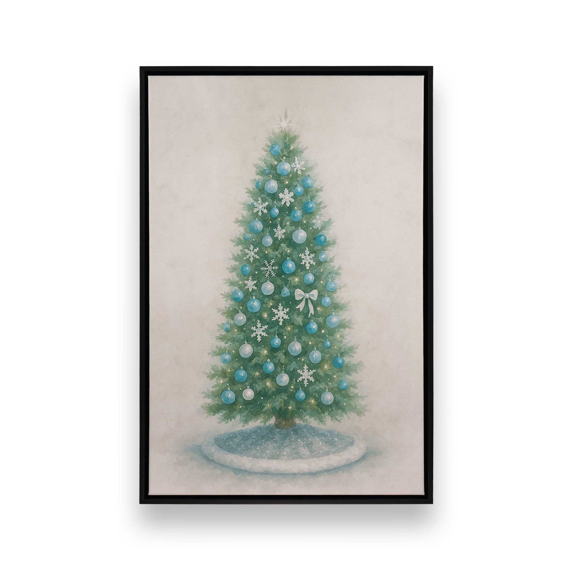 [Color:Satin Black], Picture of art in a Satin Black frame