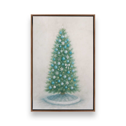 [Color:Walnut], Picture of art in a Walnut frame