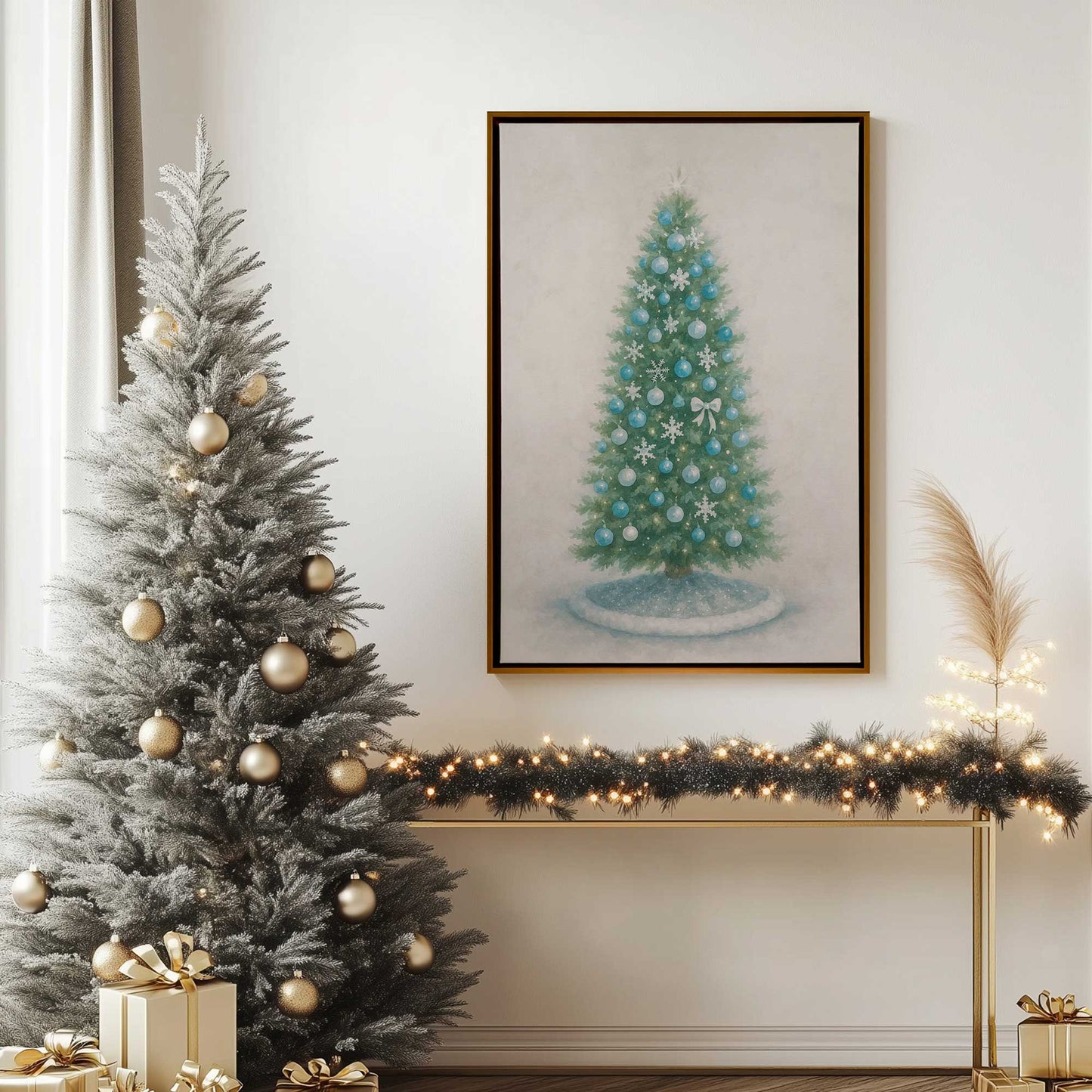 Picture of art in a room