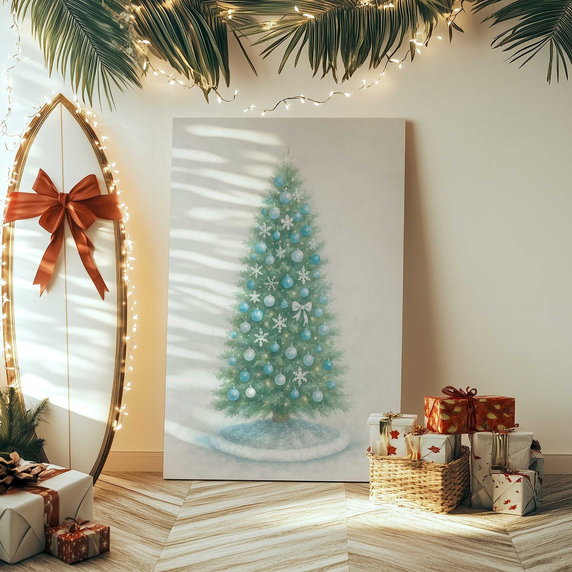 Picture of art in a room