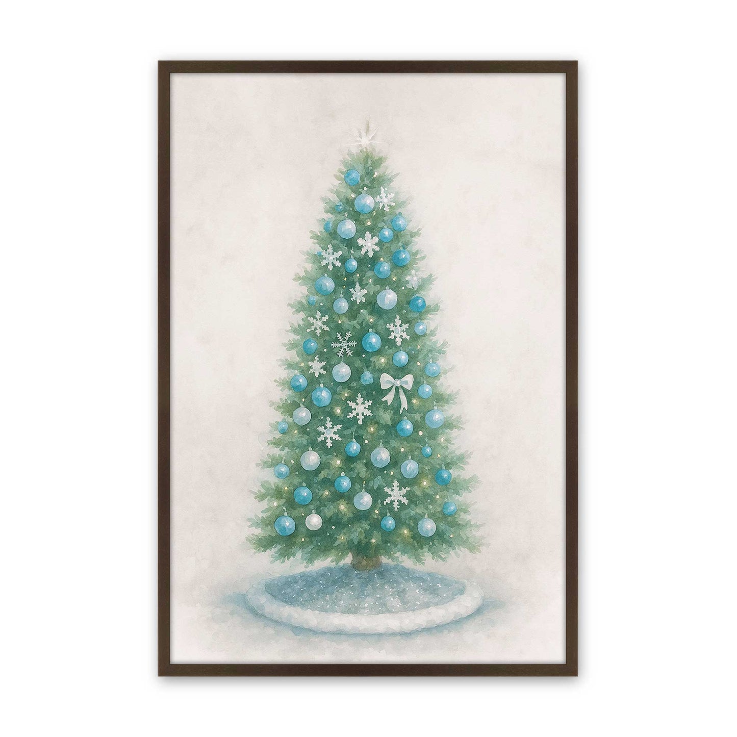 [Color:Belvinder Brown], Picture of art in a Belvinder Brown frame