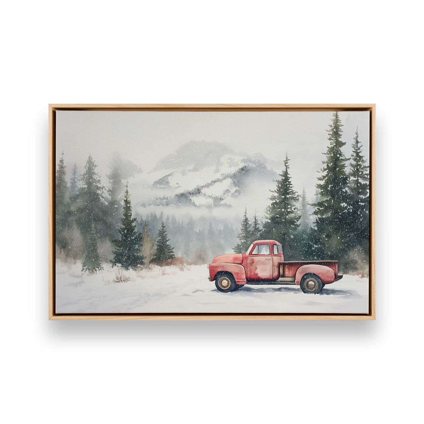 [Color:American Maple], Picture of art in a American Maple frame