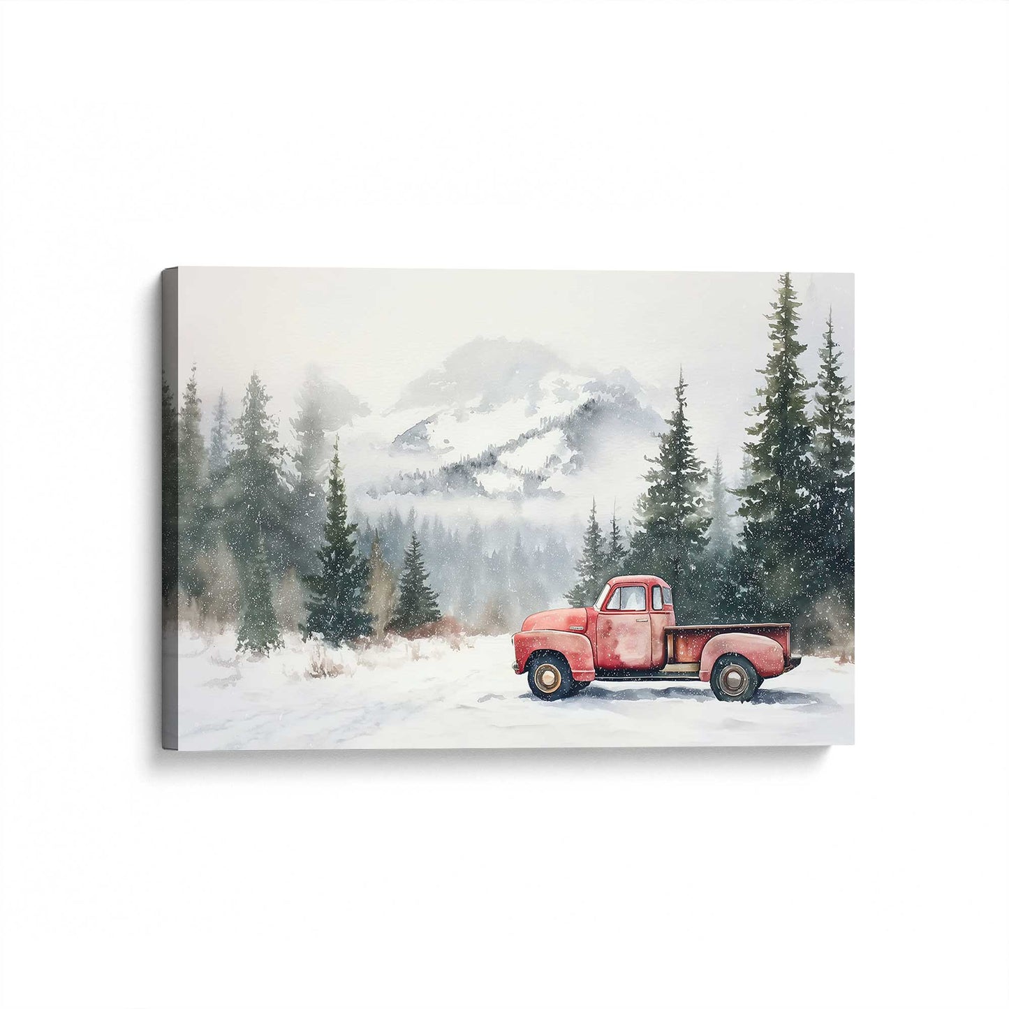 [Color:Stretched Canvas], Picture of art at an angle