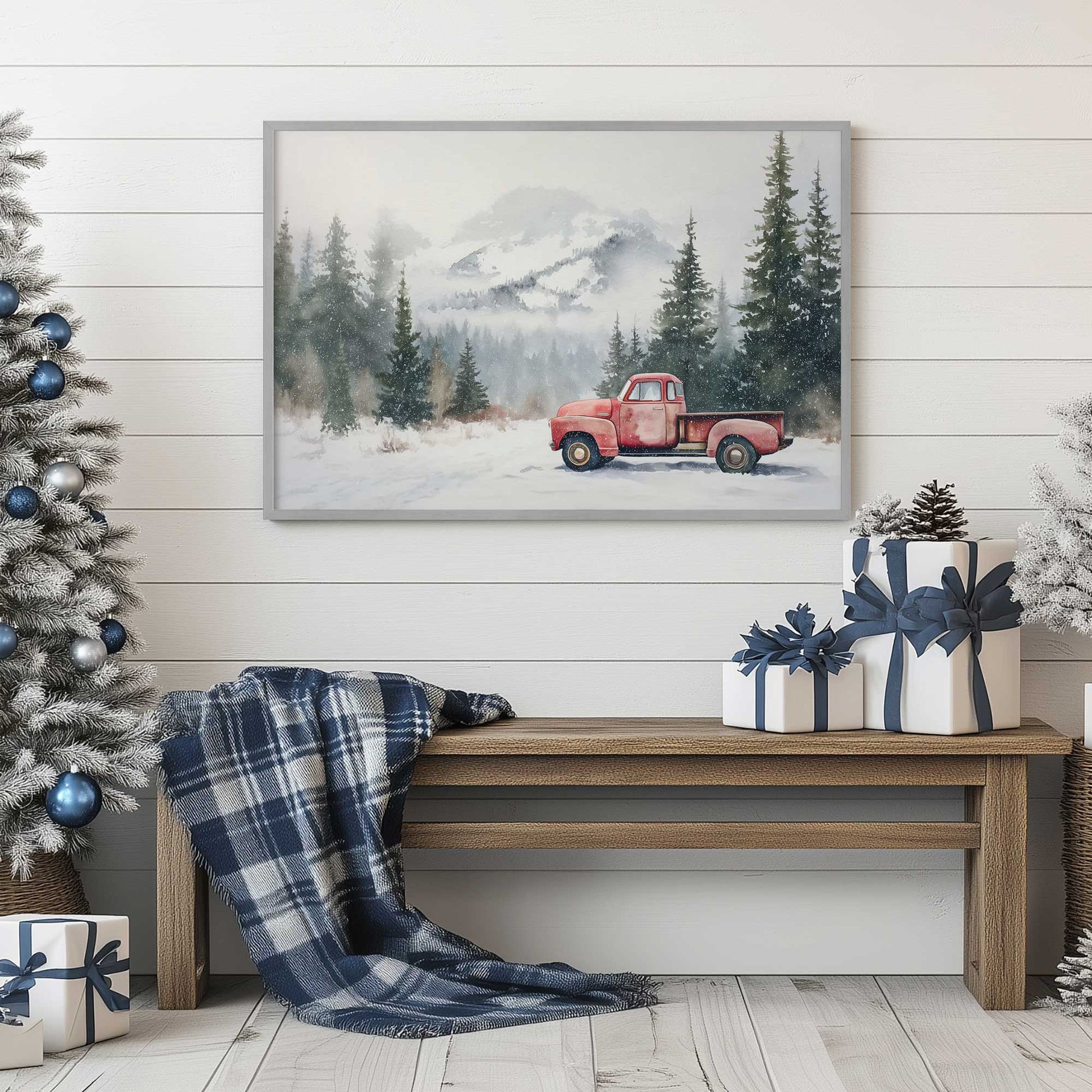 Picture of art in a room