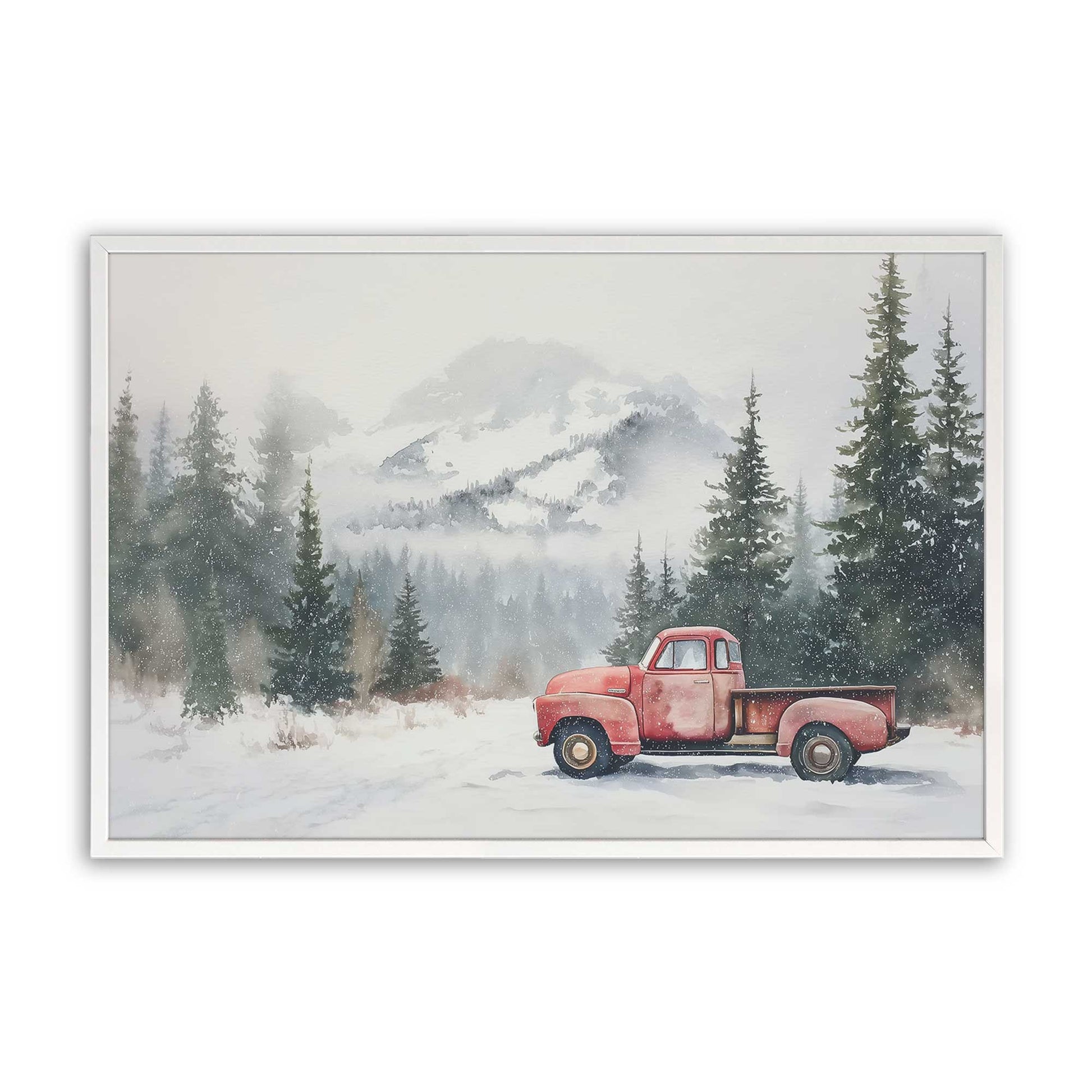 [Color:Opaque White], Picture of art in a Opaque White frame