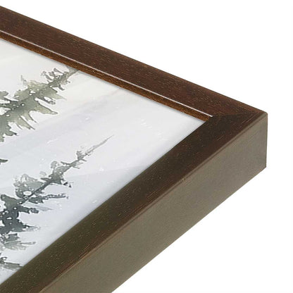 [Color:Belvinder Brown], Picture of art in a Belvinder Brown frame at an angle