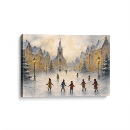 [Color:Stretched Canvas], Picture of art at an angle