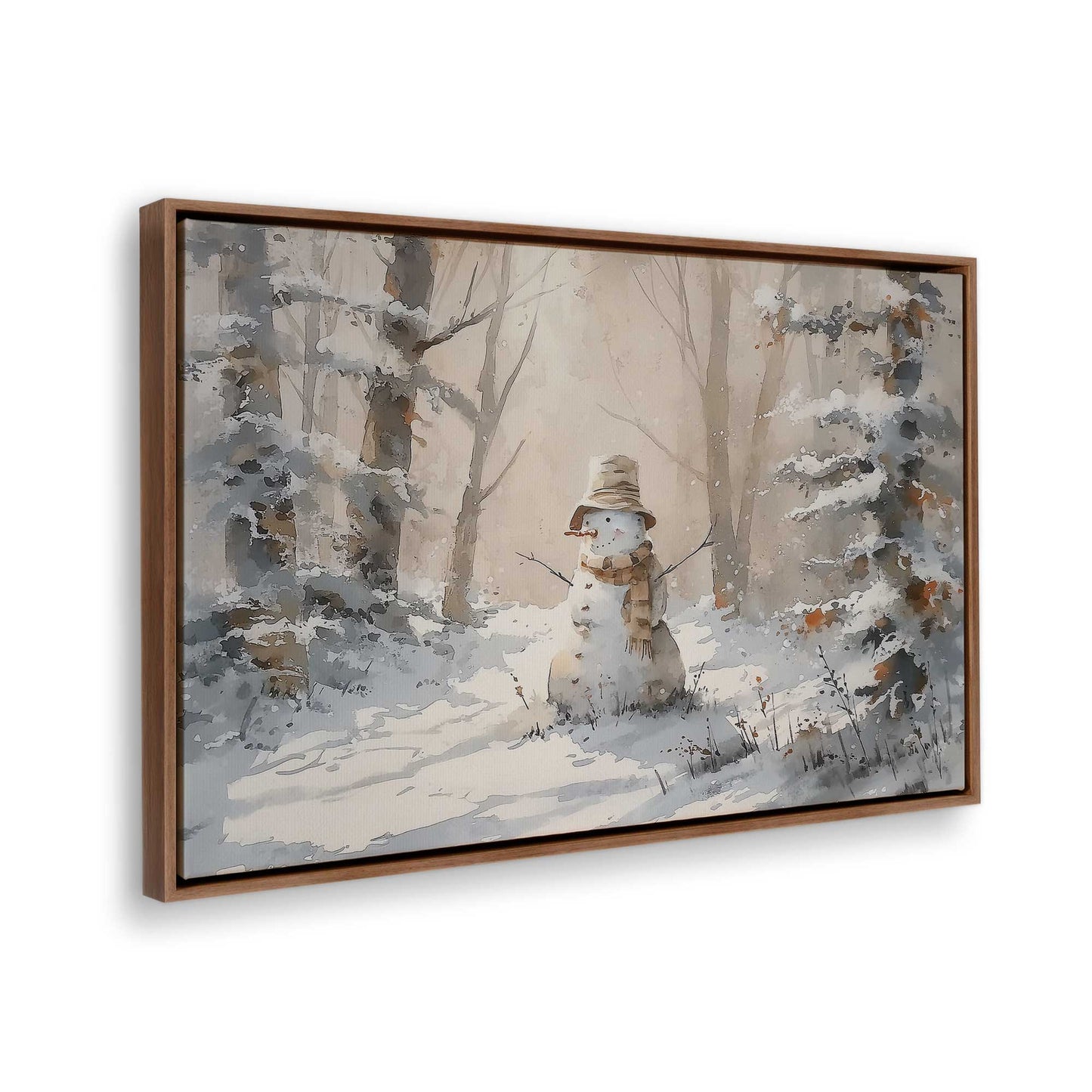 [Color:Walnut], Picture of the corner of the art