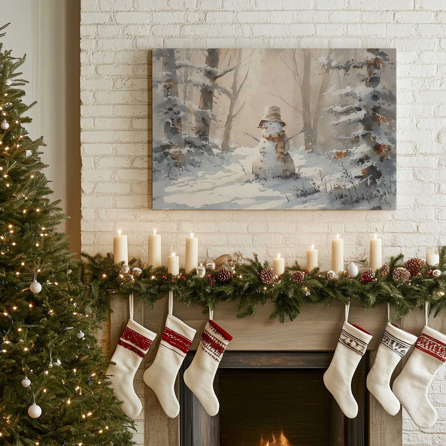 Picture of art in a room