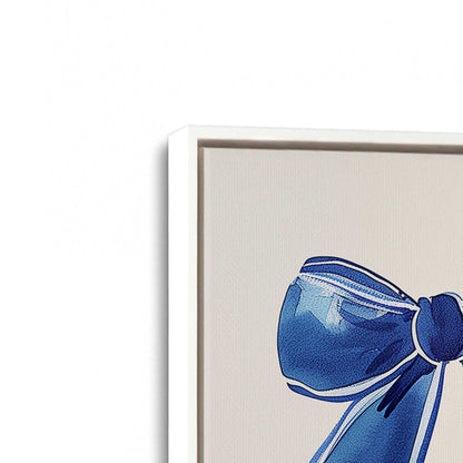 [Color:Opaque White], Picture of art in a White frame at an angle
