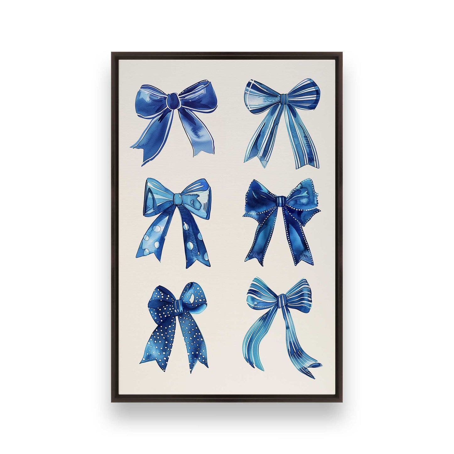 [Color:Espresso], Picture of art in a Espresso frame