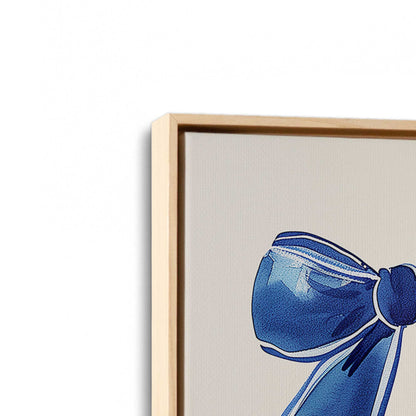 [Color:American Maple], Picture of art in a American Maple frame at an angle