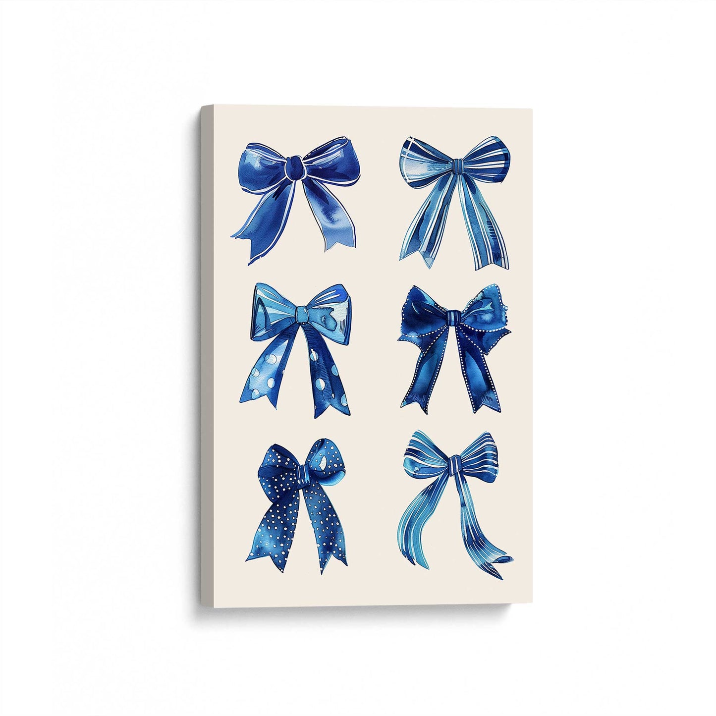 [Color:Stretched Canvas], Picture of art at an angle