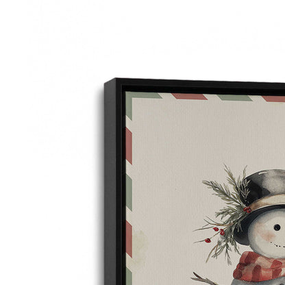 [Color:Satin Black], Picture of art in a Satin Black frame at an angle