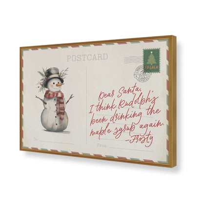 [Color:Polished Gold], Picture of art in a Polished Gold frame of the corner