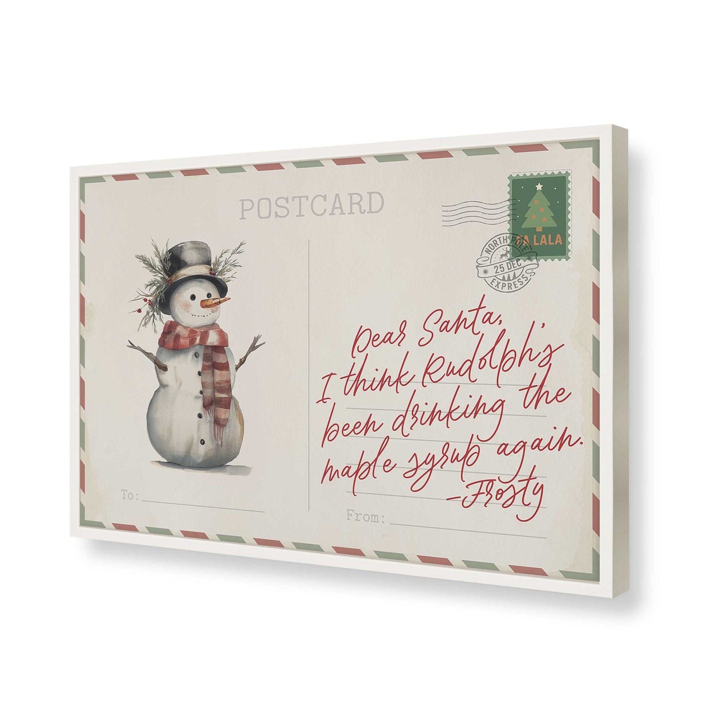 [Color:Opaque White], Picture of art in a Opaque White frame of the corner