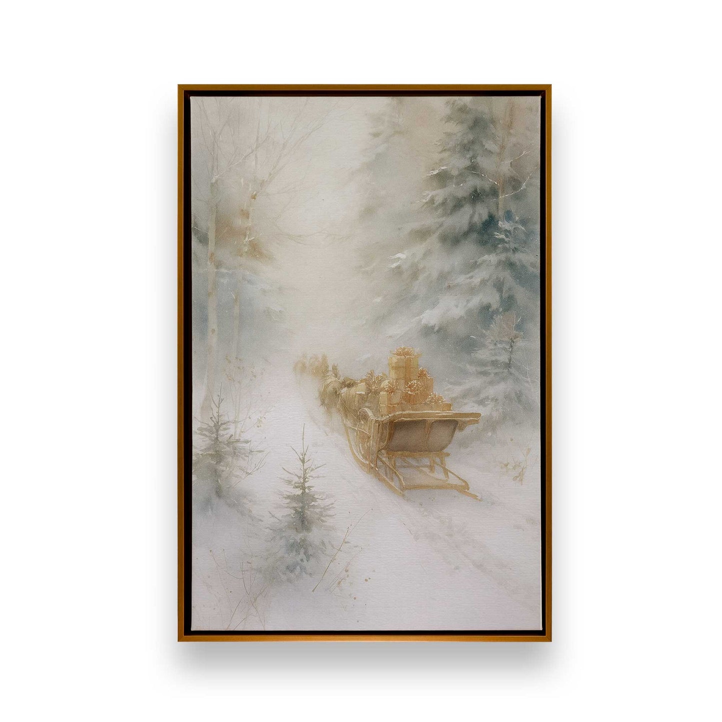 [Color:Polished Gold], Picture of art in a Polished Gold frame