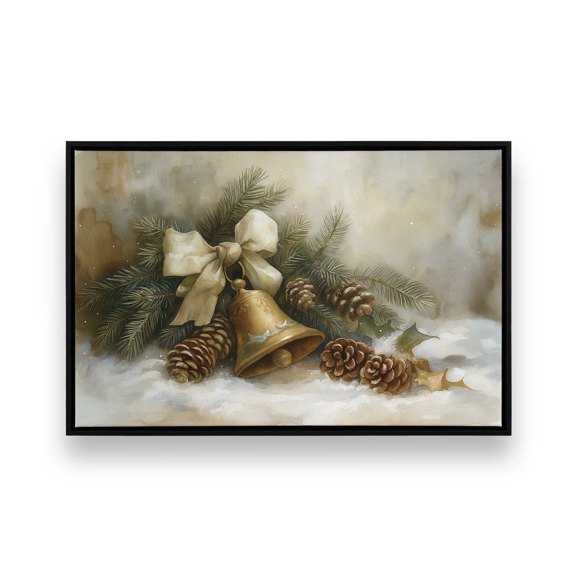 [Color:Satin Black], Picture of art in a Satin Black frame