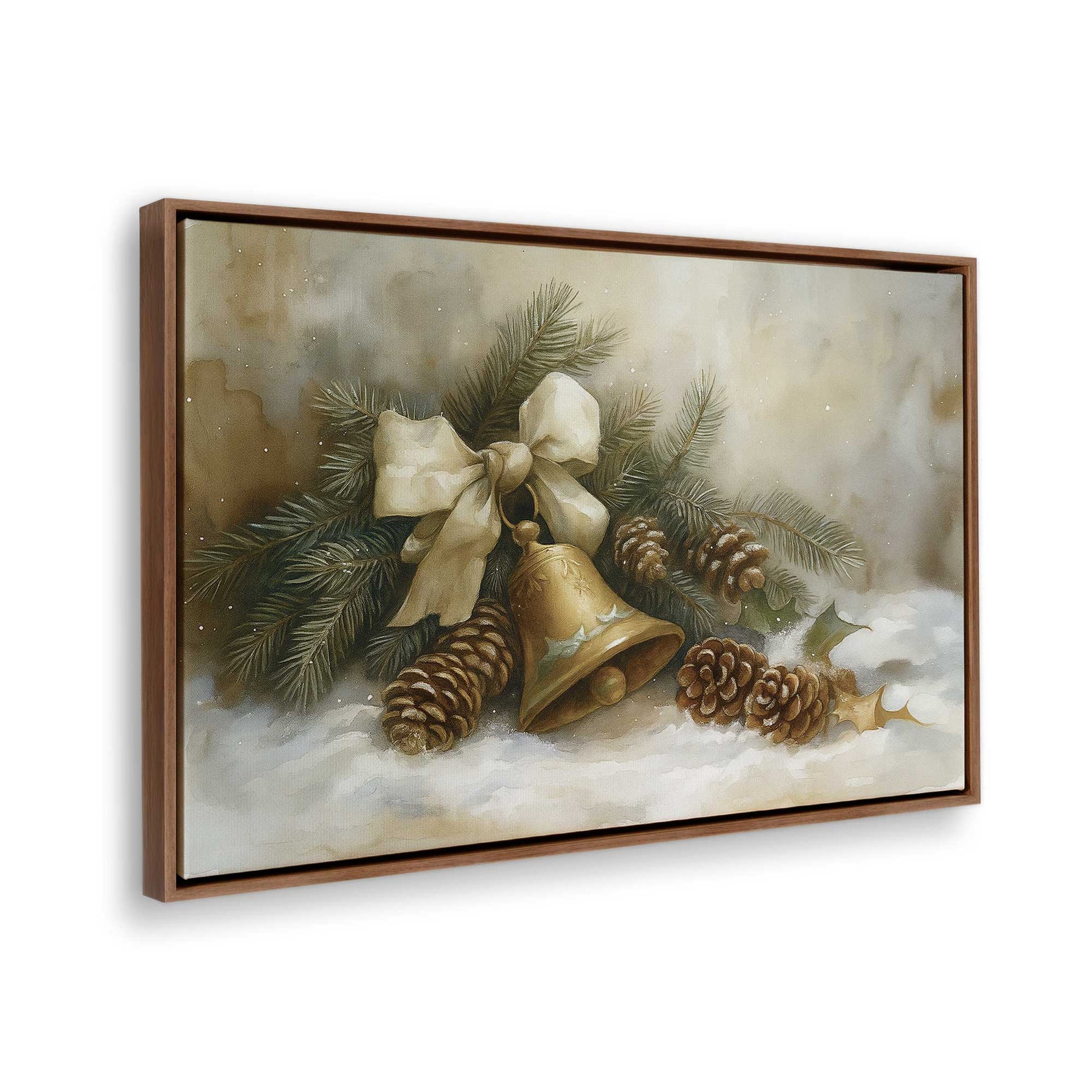 [Color:Walnut], Picture of the corner of the art